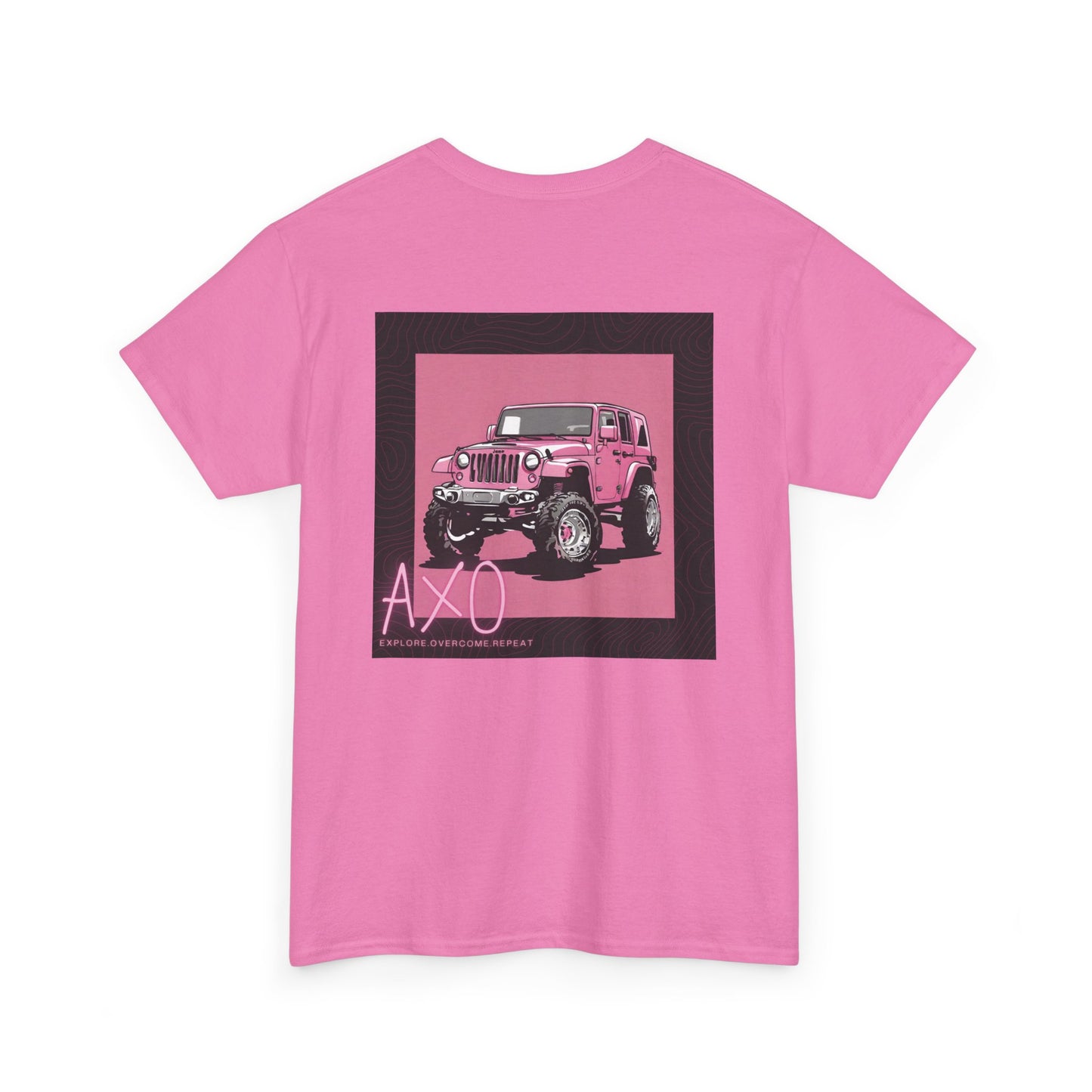 Pink Jeep Tee