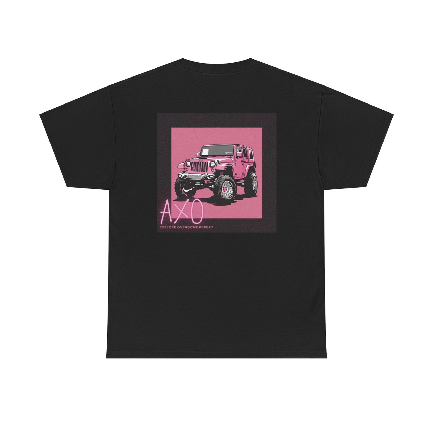 Pink Jeep Tee