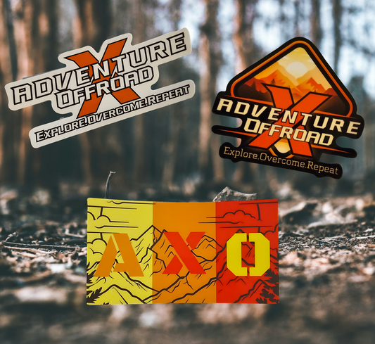 Adventure X Offroad Sticker 3 Pack